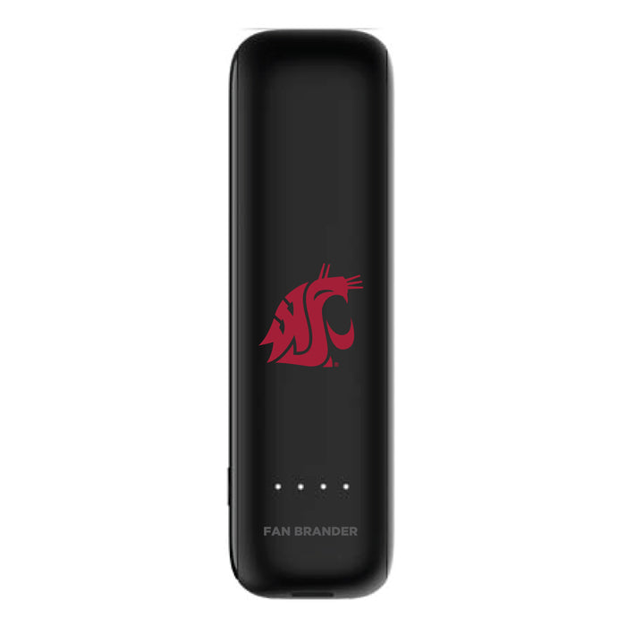 mophie Power Boost mini 2,600mAh portable battery with Washington State Cougars Primary Logo