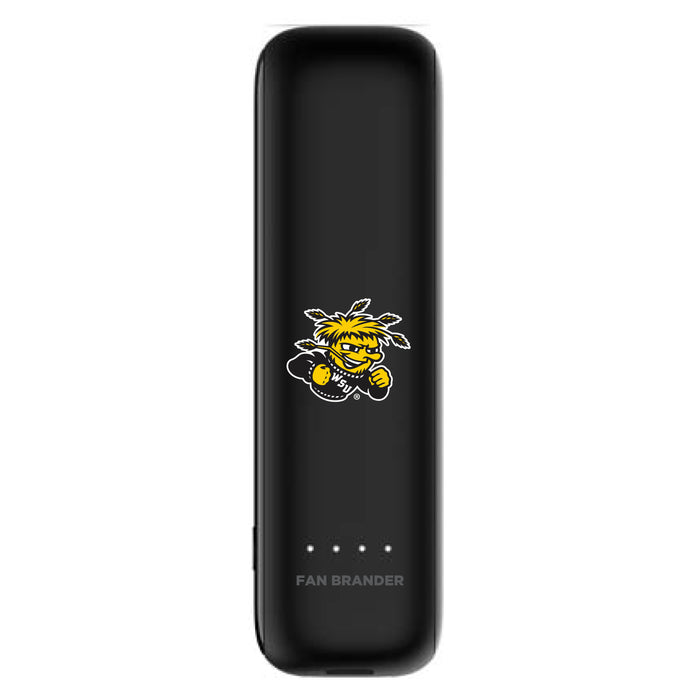 mophie Power Boost mini 2,600mAh portable battery with Wichita State Shockers Primary Logo
