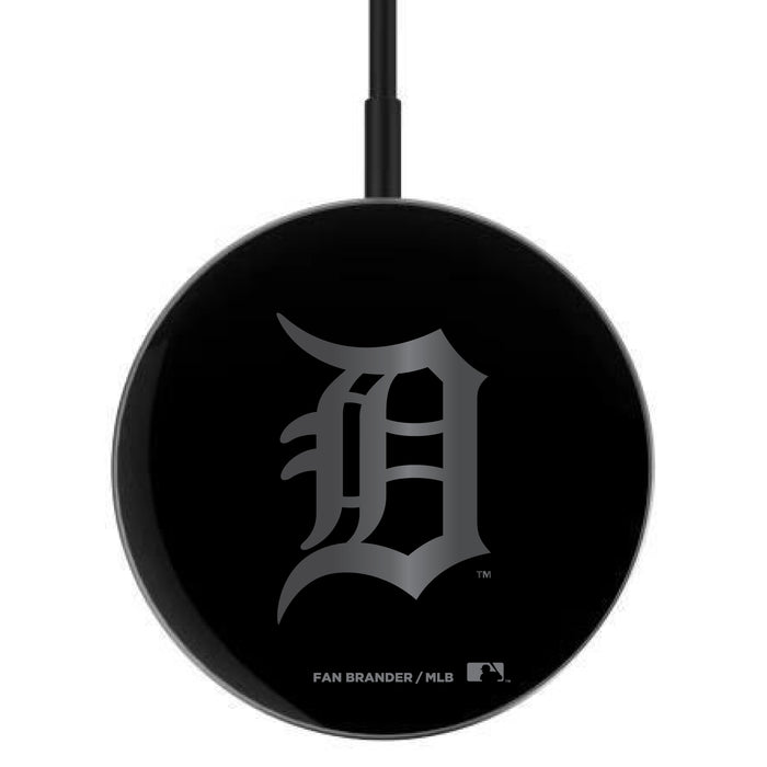 MagSafe Compatible Wireless Charger with Detroit Tigers laser etched Primary Logo