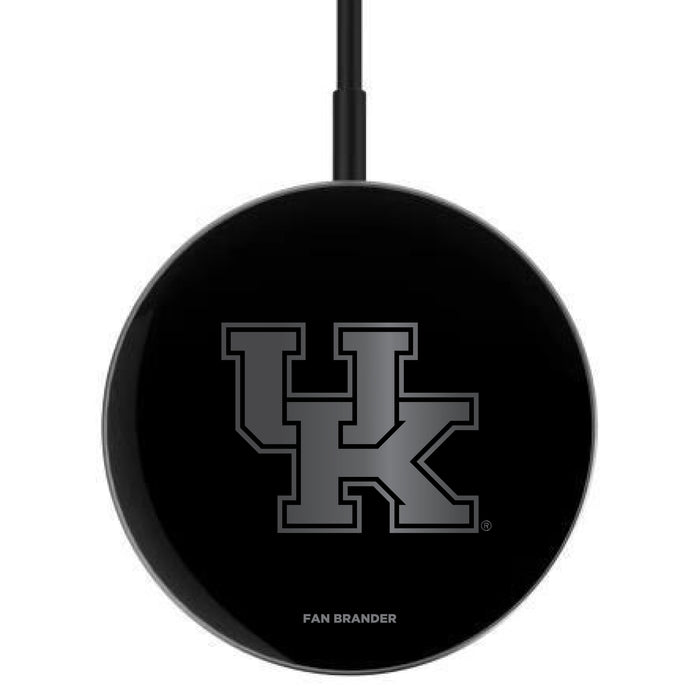 MagSafe Compatible Wireless Charger with Kentucky Wildcats laser etched Primary Logo
