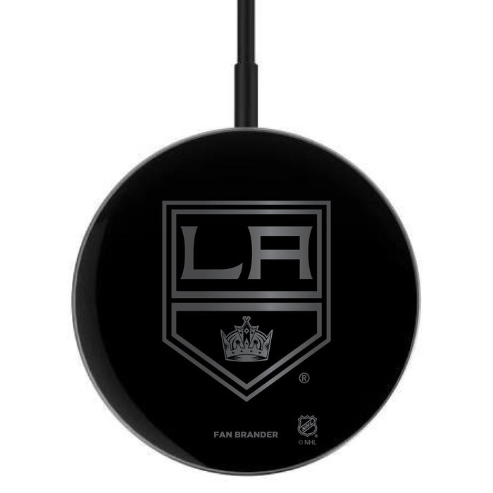 MagSafe Compatible Wireless Charger with  Los Angeles Kings laser etched Primary Logo