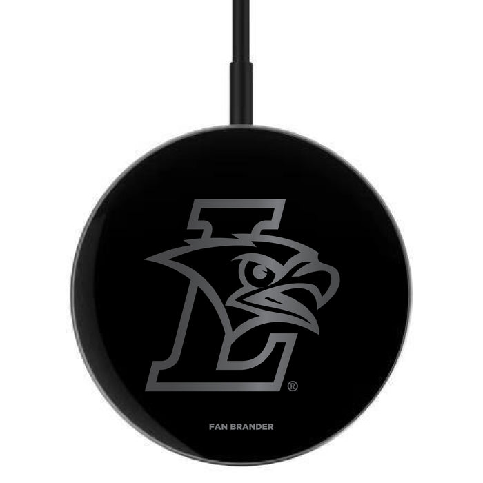 MagSafe Compatible Wireless Charger with Lehigh Mountain Hawks laser etched Primary Logo