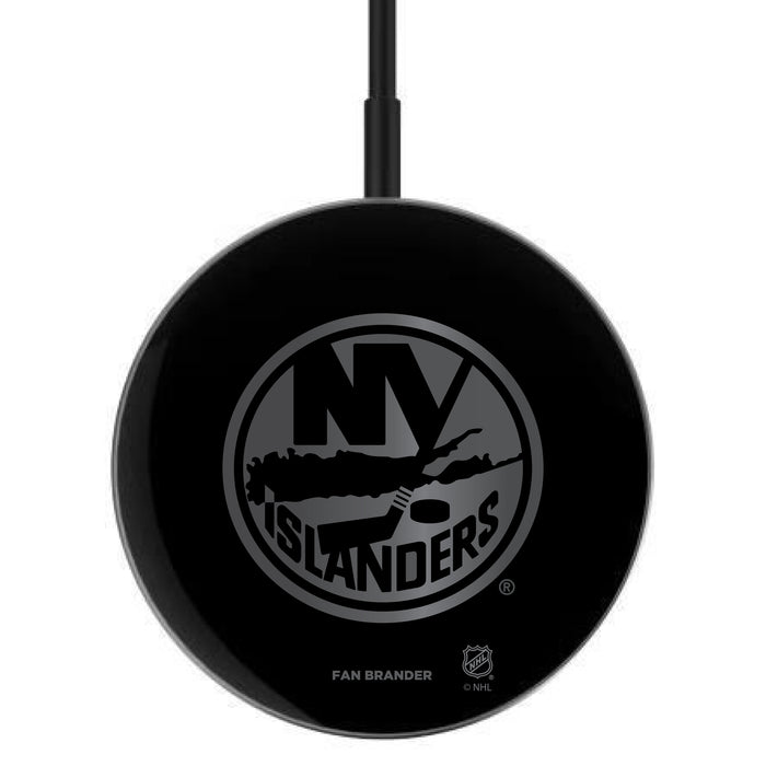 MagSafe Compatible Wireless Charger with  New York Islanders laser etched Primary Logo