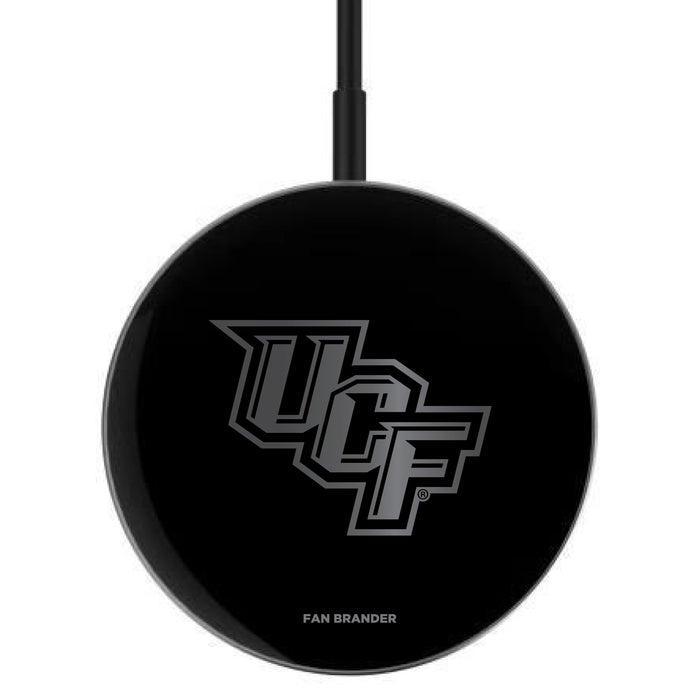 MagSafe Compatible Wireless Charger with UCF Knights laser etched Primary Logo