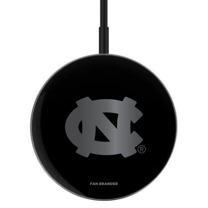 MagSafe Compatible Wireless Charger with UNC Tar Heels laser etched Primary Logo