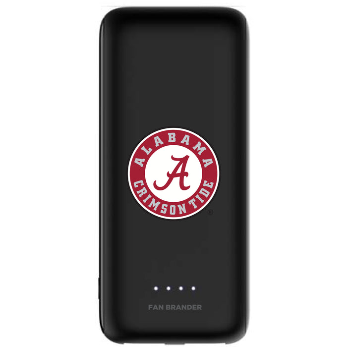 mophie Power Boost 5,200mAh portable battery with Alabama Crimson Tide Primary Logo