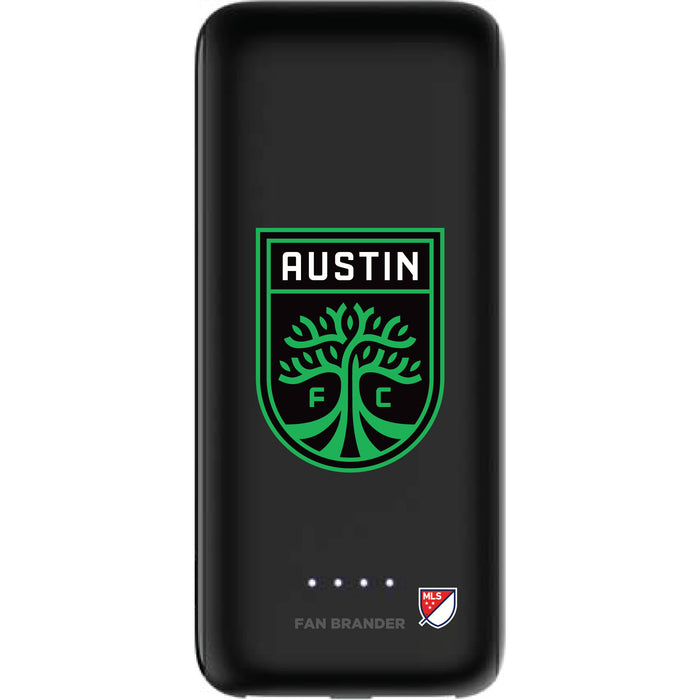 mophie Power Boost 5,200mAh portable battery with Austin FC Primary Logo