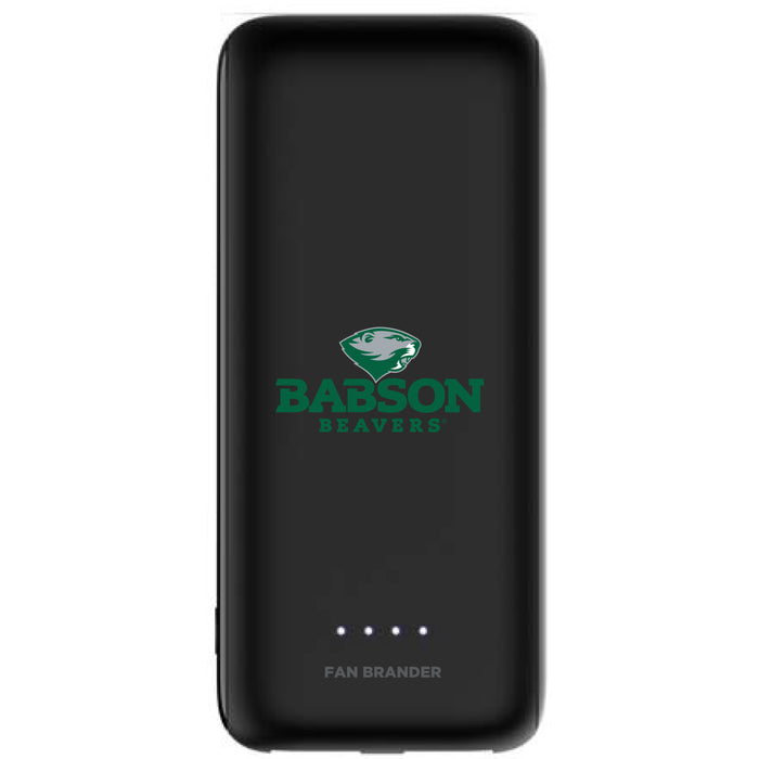 mophie Power Boost 5,200mAh portable battery with Babson University Primary Logo