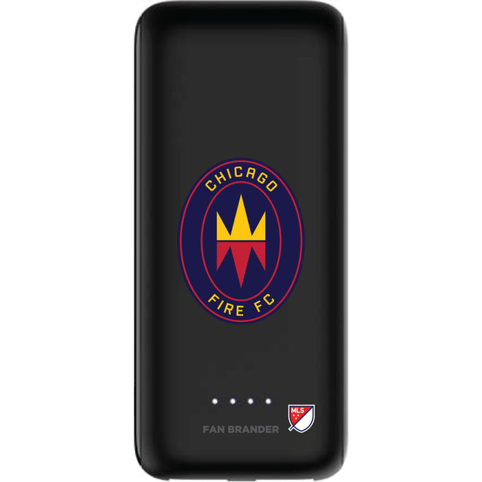 mophie Power Boost 5,200mAh portable battery with Chicago Fire Primary Logo
