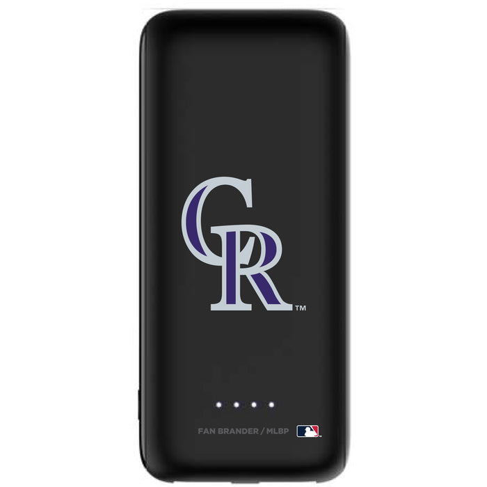 mophie Power Boost 5,200mAh portable battery with Colorado Rockies Primary Logo