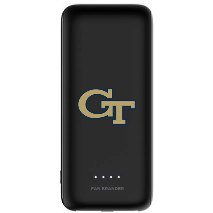mophie Power Boost 5,200mAh portable battery with Georgia Tech Yellow Jackets Primary Logo