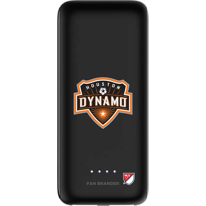 mophie Power Boost 5,200mAh portable battery with Houston Dynamo Primary Logo