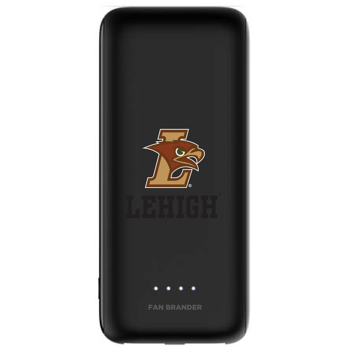 mophie Power Boost 5,200mAh portable battery with Lehigh Mountain Hawks Primary Logo