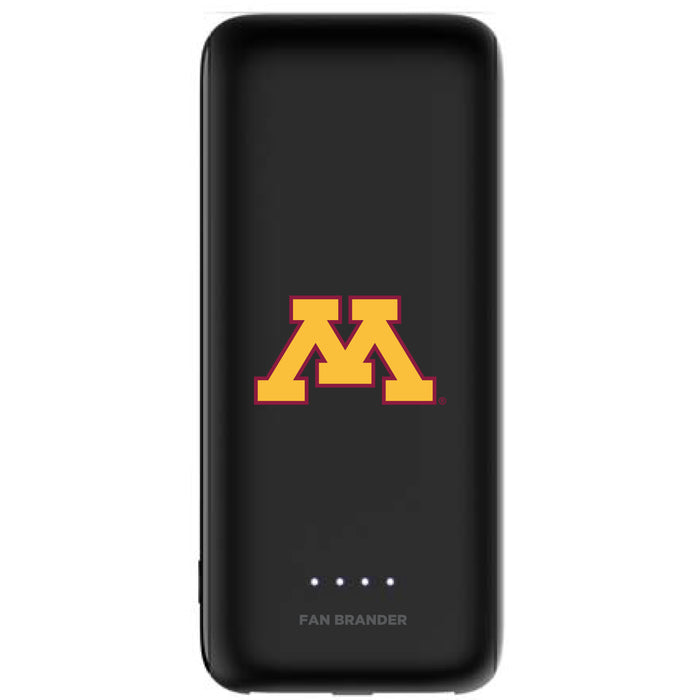 mophie Power Boost 5,200mAh portable battery with Minnesota Golden Gophers Primary Logo