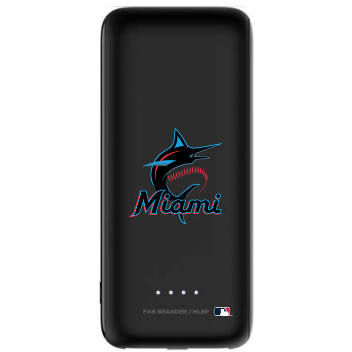 mophie Power Boost 5,200mAh portable battery with Miami Marlins Primary Logo