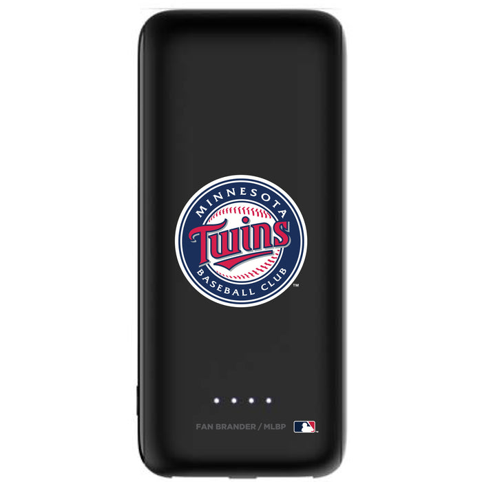 mophie Power Boost 5,200mAh portable battery with Minnesota Twins Primary Logo