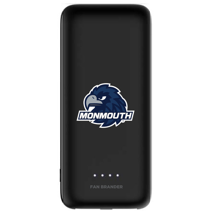 mophie Power Boost 5,200mAh portable battery with Monmouth Hawks Primary Logo