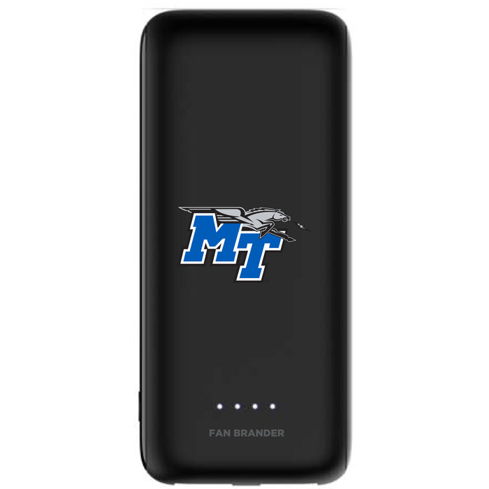 mophie Power Boost 5,200mAh portable battery with Middle Tennessee State Blue Raiders Primary Logo