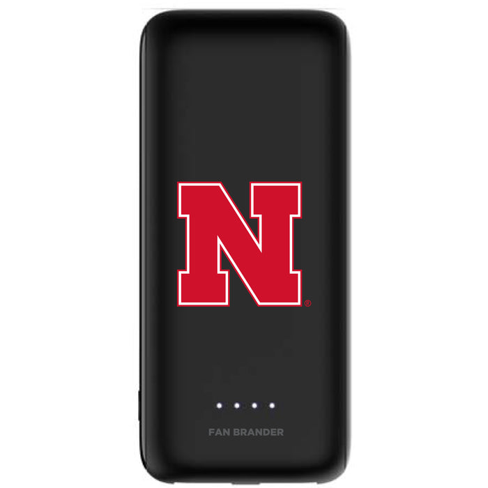 mophie Power Boost 5,200mAh portable battery with Nebraska Cornhuskers Primary Logo