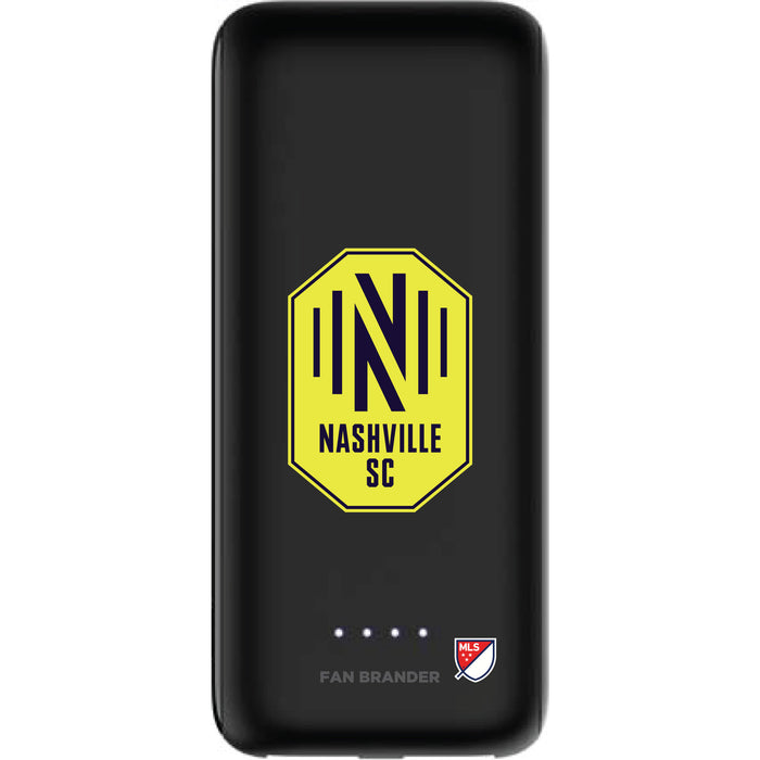 mophie Power Boost 5,200mAh portable battery with Nashville SC Primary Logo