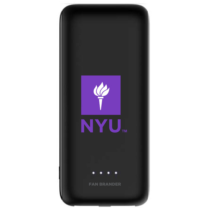 mophie Power Boost 5,200mAh portable battery with NYU Primary Logo