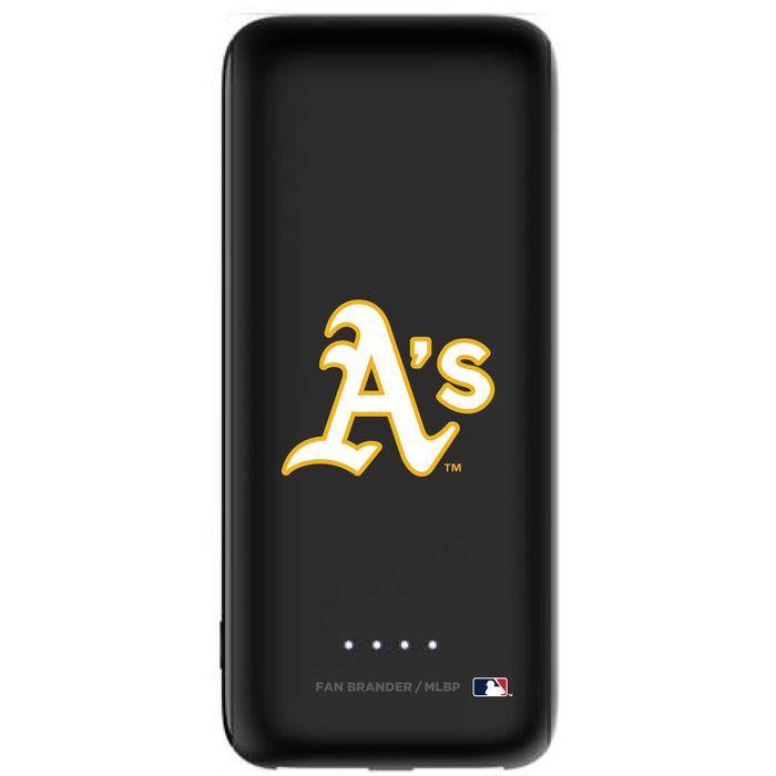 mophie Power Boost 5,200mAh portable battery with Oakland Athletics Primary Logo
