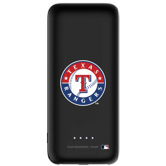 mophie Power Boost 5,200mAh portable battery with Texas Rangers Primary Logo