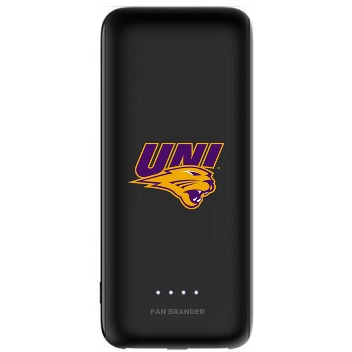 mophie Power Boost 5,200mAh portable battery with Northern Iowa Panthers Primary Logo