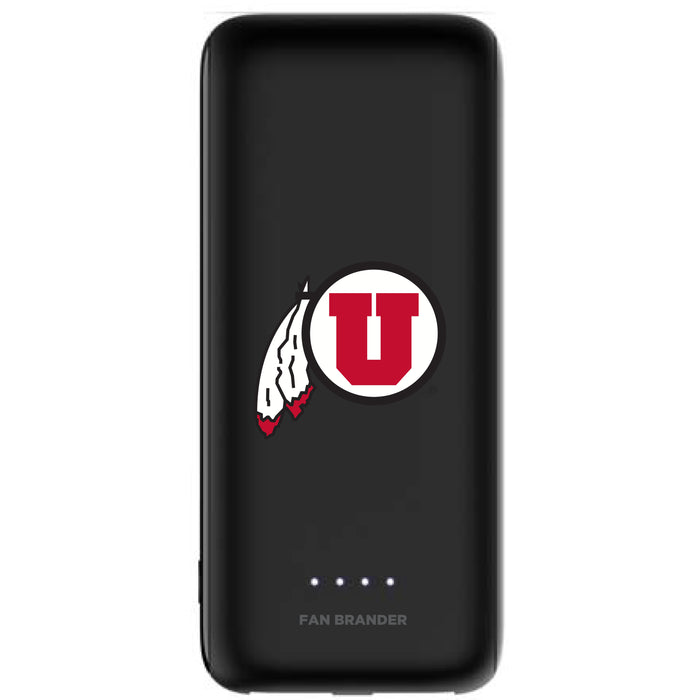 mophie Power Boost 5,200mAh portable battery with Utah Utes Primary Logo
