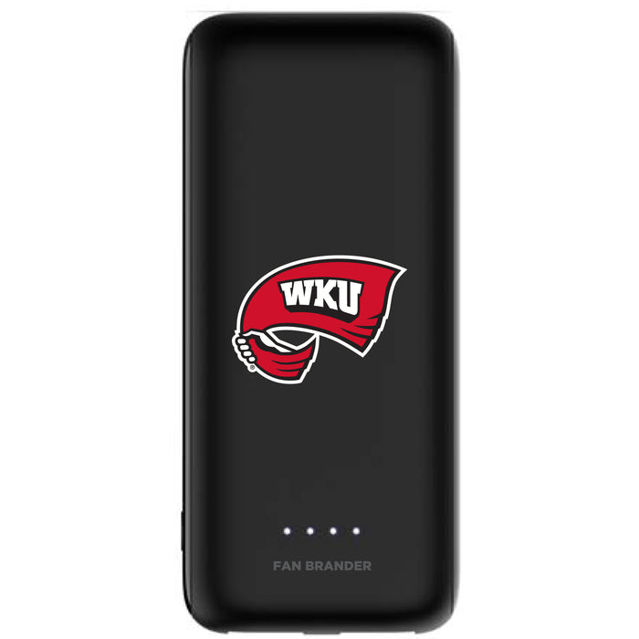 mophie Power Boost 5,200mAh portable battery with Western Kentucky Hilltoppers Primary Logo