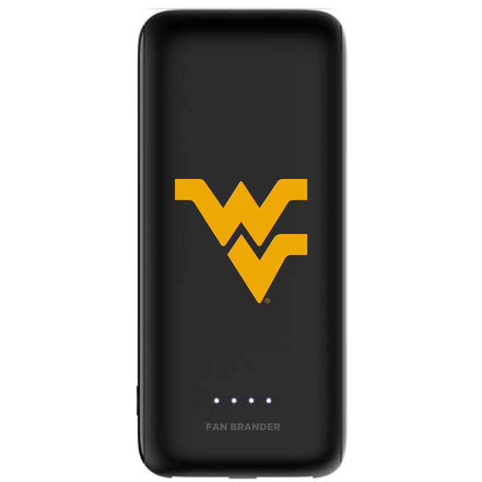 mophie Power Boost 5,200mAh portable battery with West Virginia Mountaineers Primary Logo