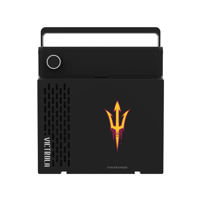 Victrola RevGo Record Player and Bluetooth Speaker with Arizona State Sun Devils Primary Logo