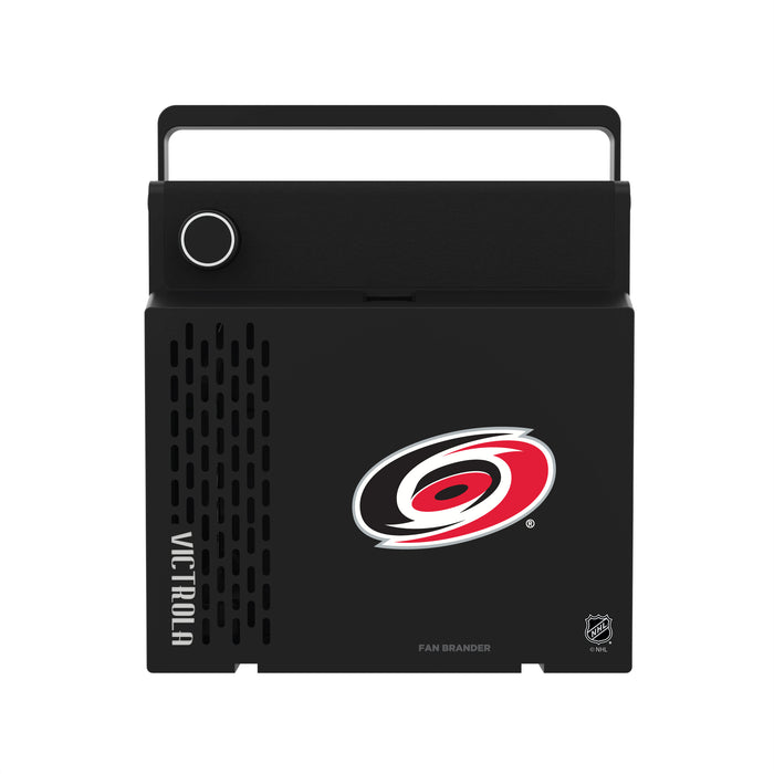 Victrola RevGo Record Player and Bluetooth Speaker with Carolina Hurricanes Primary Logo