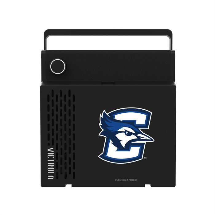 Victrola RevGo Record Player and Bluetooth Speaker with Creighton University Bluejays Primary Logo
