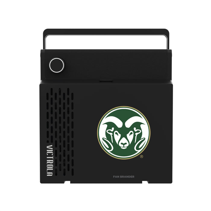 Victrola RevGo Record Player and Bluetooth Speaker with Colorado State Rams Primary Logo