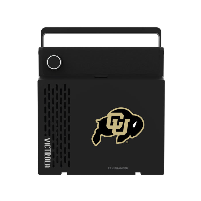 Victrola RevGo Record Player and Bluetooth Speaker with Colorado Buffaloes Primary Logo