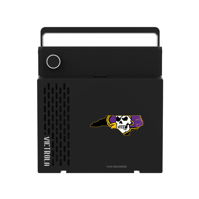 Victrola RevGo Record Player and Bluetooth Speaker with East Carolina Pirates Secondary Logo