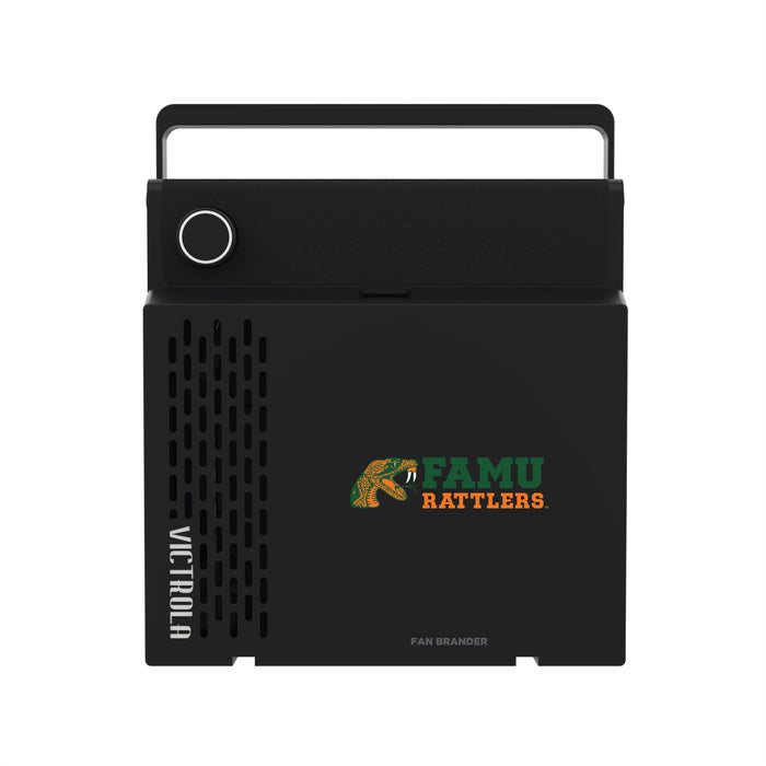 Victrola RevGo Record Player and Bluetooth Speaker with Florida A&M Rattlers Primary Logo