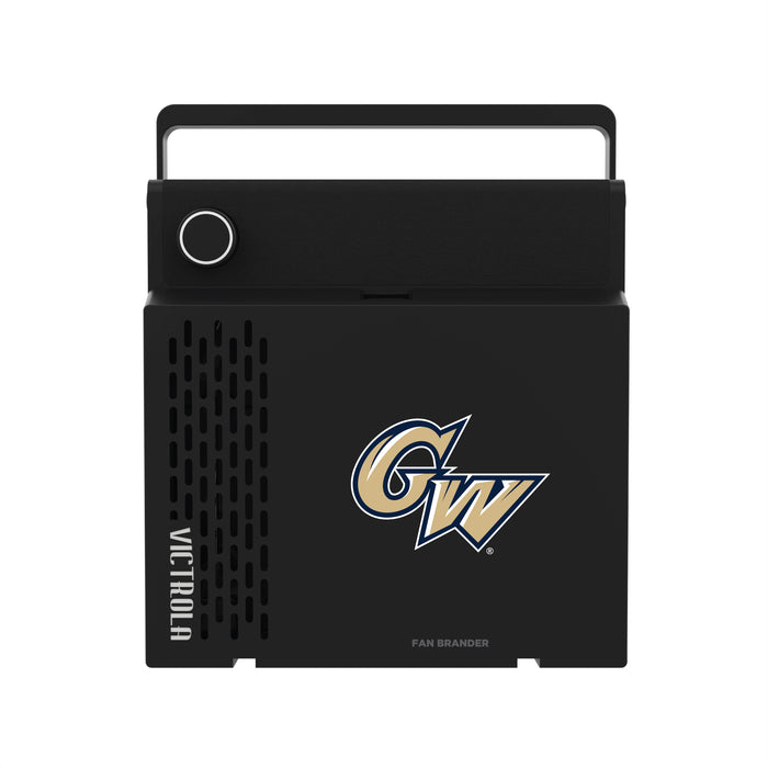 Victrola RevGo Record Player and Bluetooth Speaker with George Washington Colonials Primary Logo