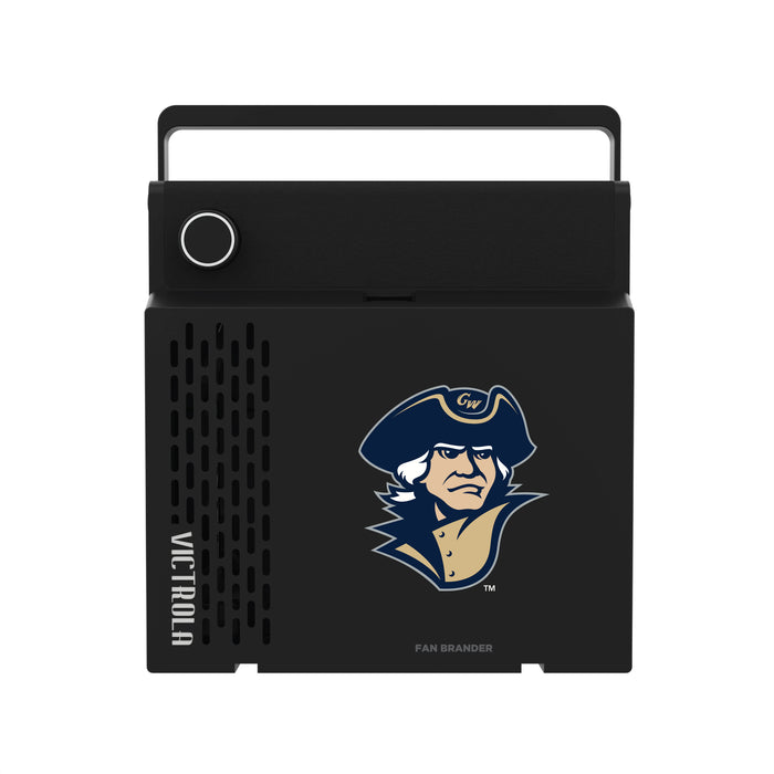 Victrola RevGo Record Player and Bluetooth Speaker with George Washington Colonials Secondary Logo