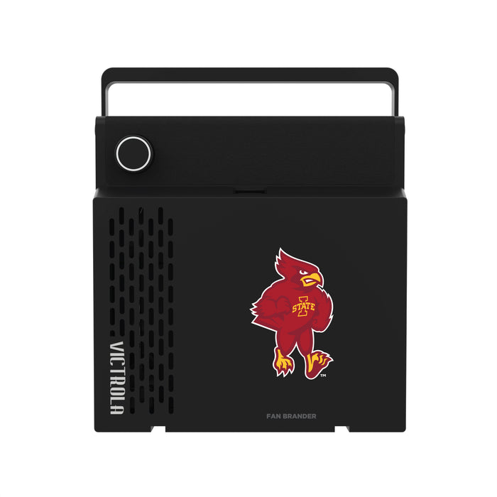 Victrola RevGo Record Player and Bluetooth Speaker with Iowa State Cyclones Secondary Logo