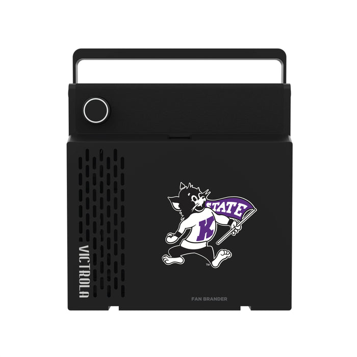Victrola RevGo Record Player and Bluetooth Speaker with Kansas State Wildcats Secondary Logo