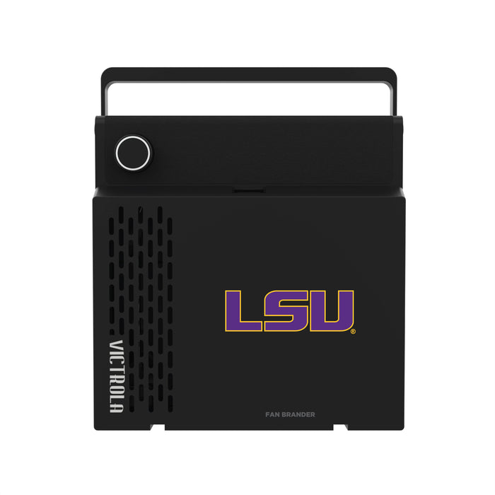 Victrola RevGo Record Player and Bluetooth Speaker with LSU Tigers Primary Logo