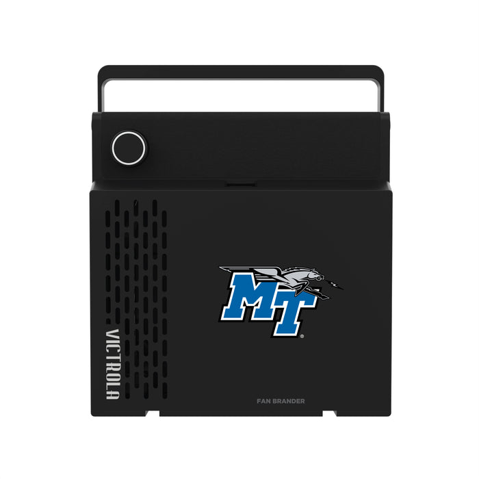 Victrola RevGo Record Player and Bluetooth Speaker with Middle Tennessee State Blue Raiders Primary Logo