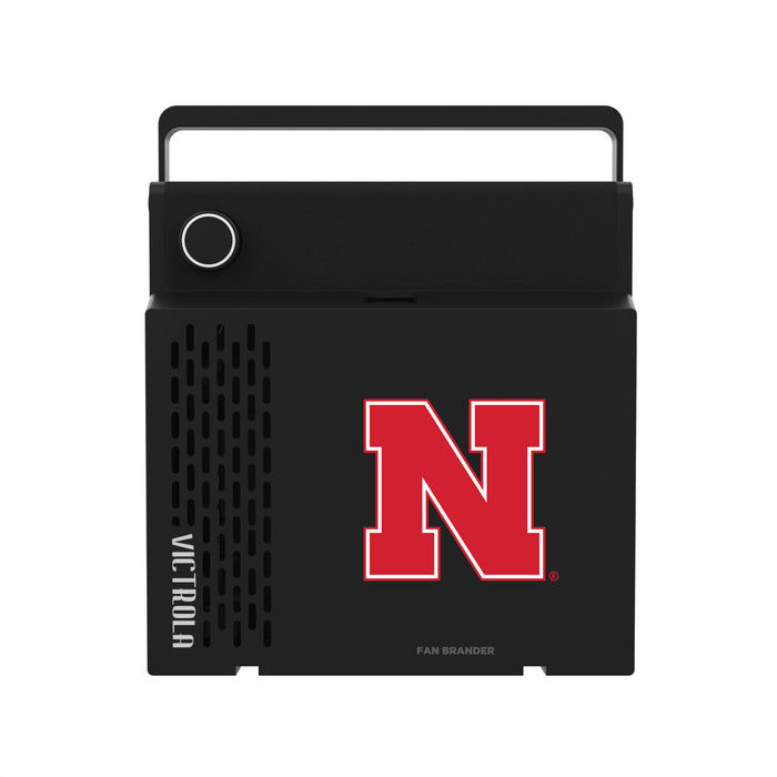 Victrola RevGo Record Player and Bluetooth Speaker with Nebraska Cornhuskers Primary Logo