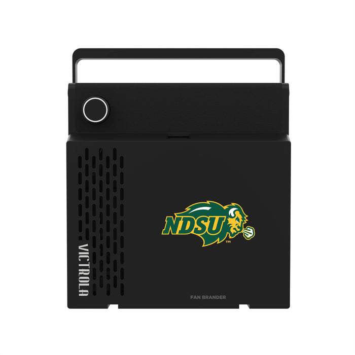 Victrola RevGo Record Player and Bluetooth Speaker with North Dakota State Bison Primary Logo