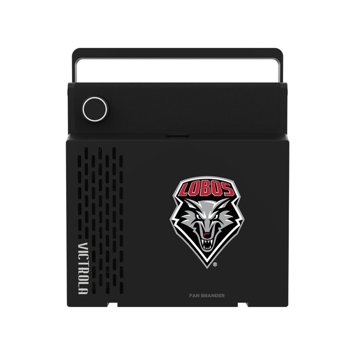Victrola RevGo Record Player and Bluetooth Speaker with New Mexico Lobos Primary Logo