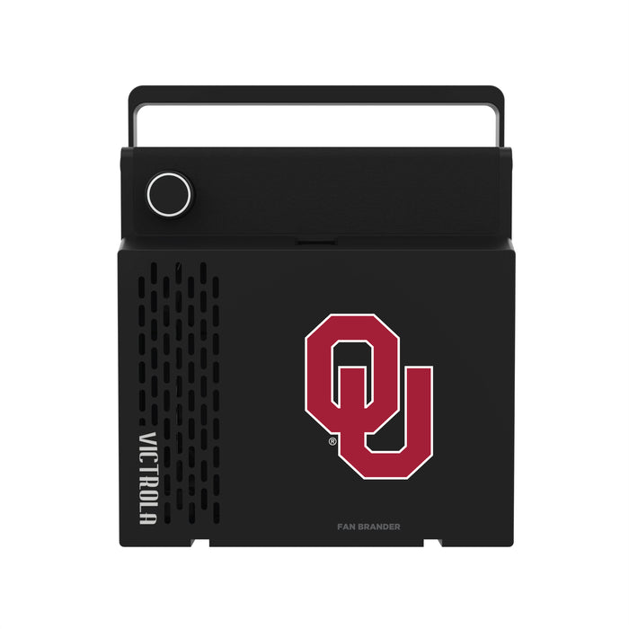 Victrola RevGo Record Player and Bluetooth Speaker with Oklahoma Sooners Primary Logo