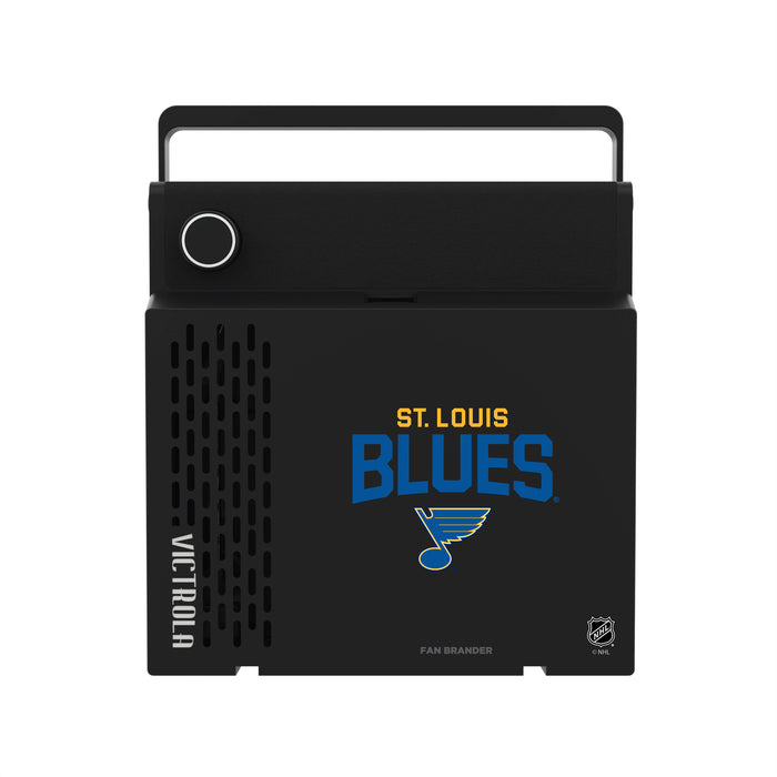 Victrola RevGo Record Player and Bluetooth Speaker with St. Louis Blues Secondary Logo