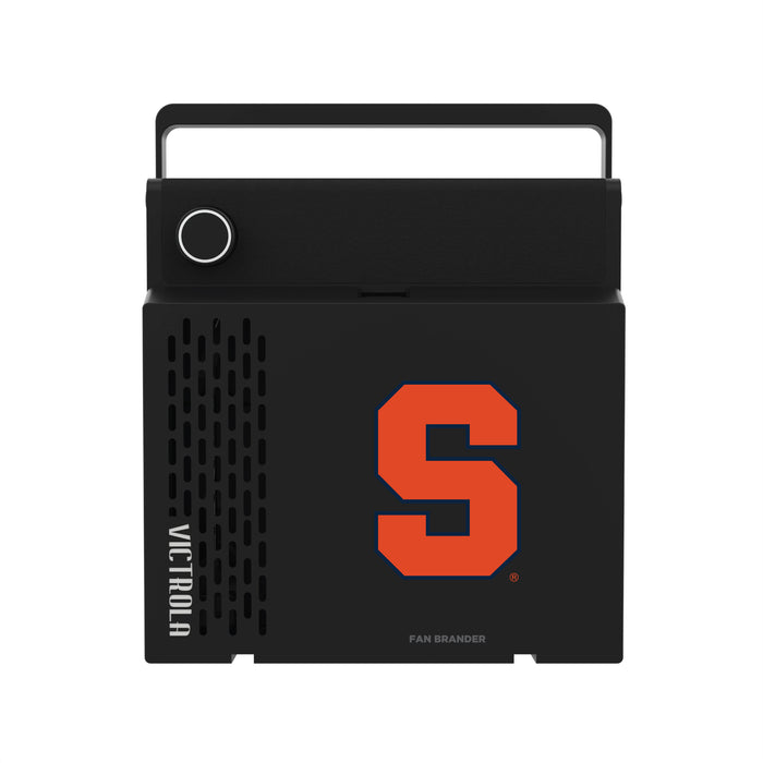 Victrola RevGo Record Player and Bluetooth Speaker with Syracuse Orange Primary Logo
